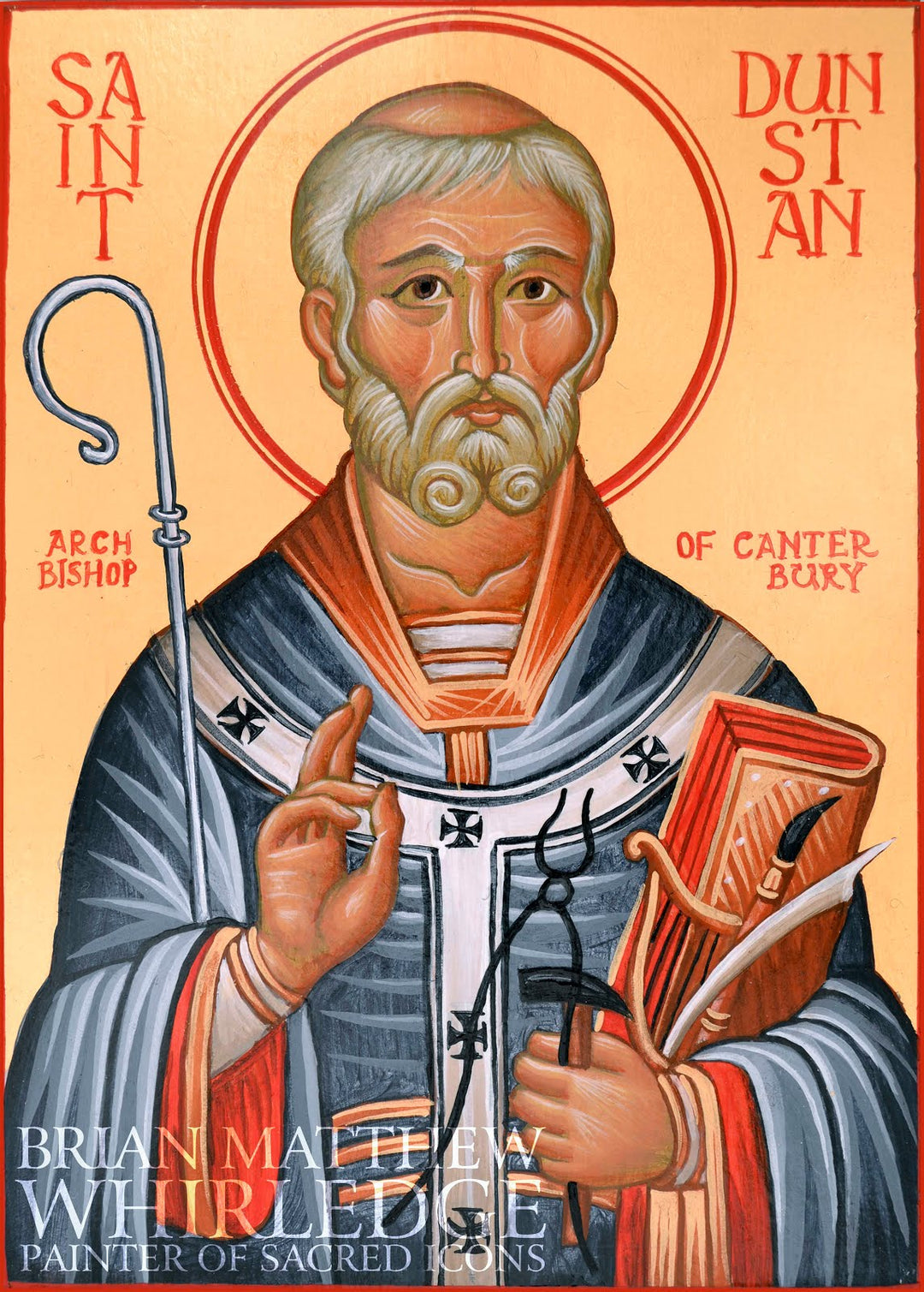 Icon of St Dunstan